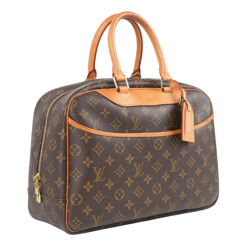 【Louis Vuitton】Deauville GM 經典大珍包(棕色)