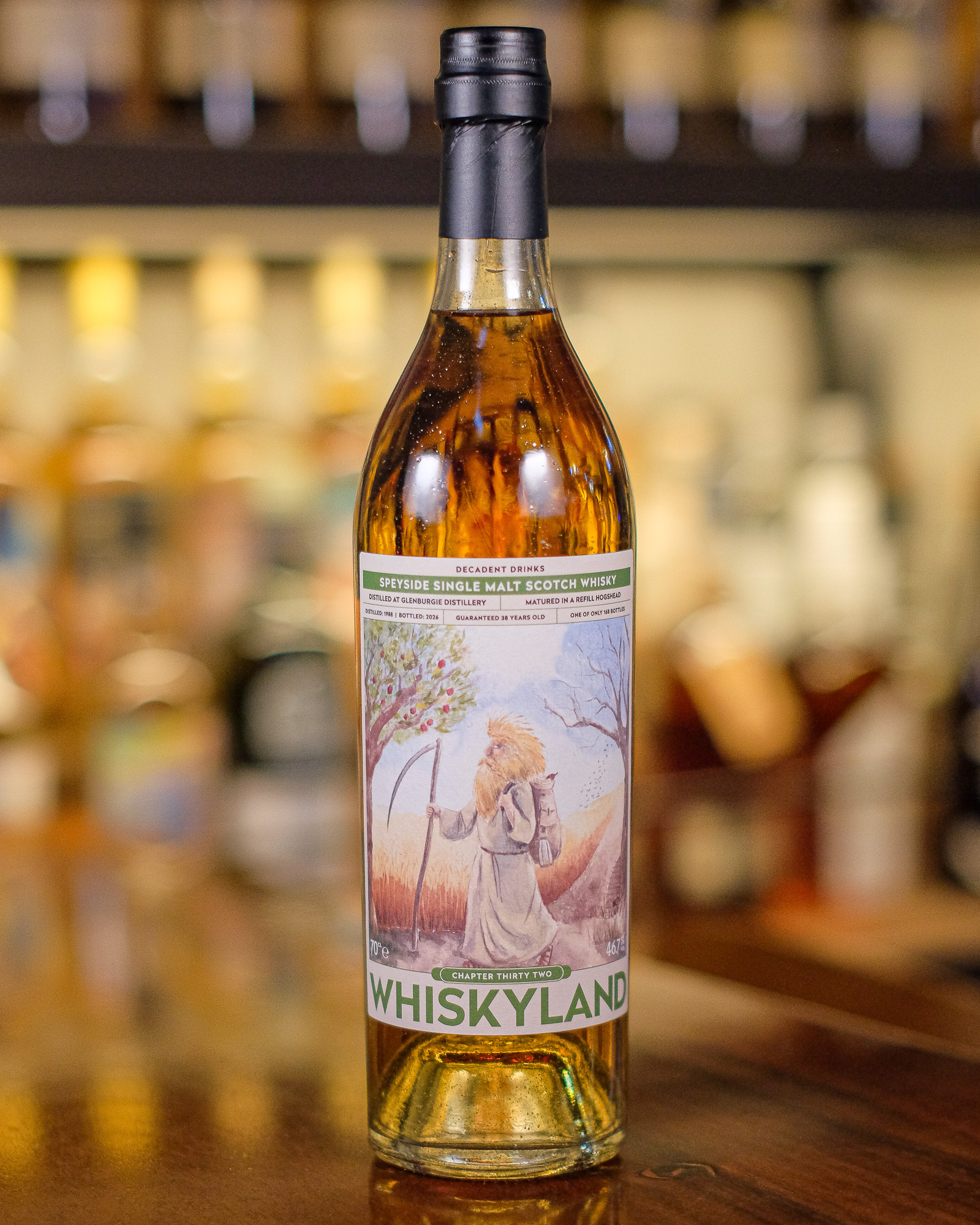 Glenburgie 1988/2026 38YO Refill Hogshead 46.7% Decadent Drinks - Whiskyland [Chapter Thirty Two]