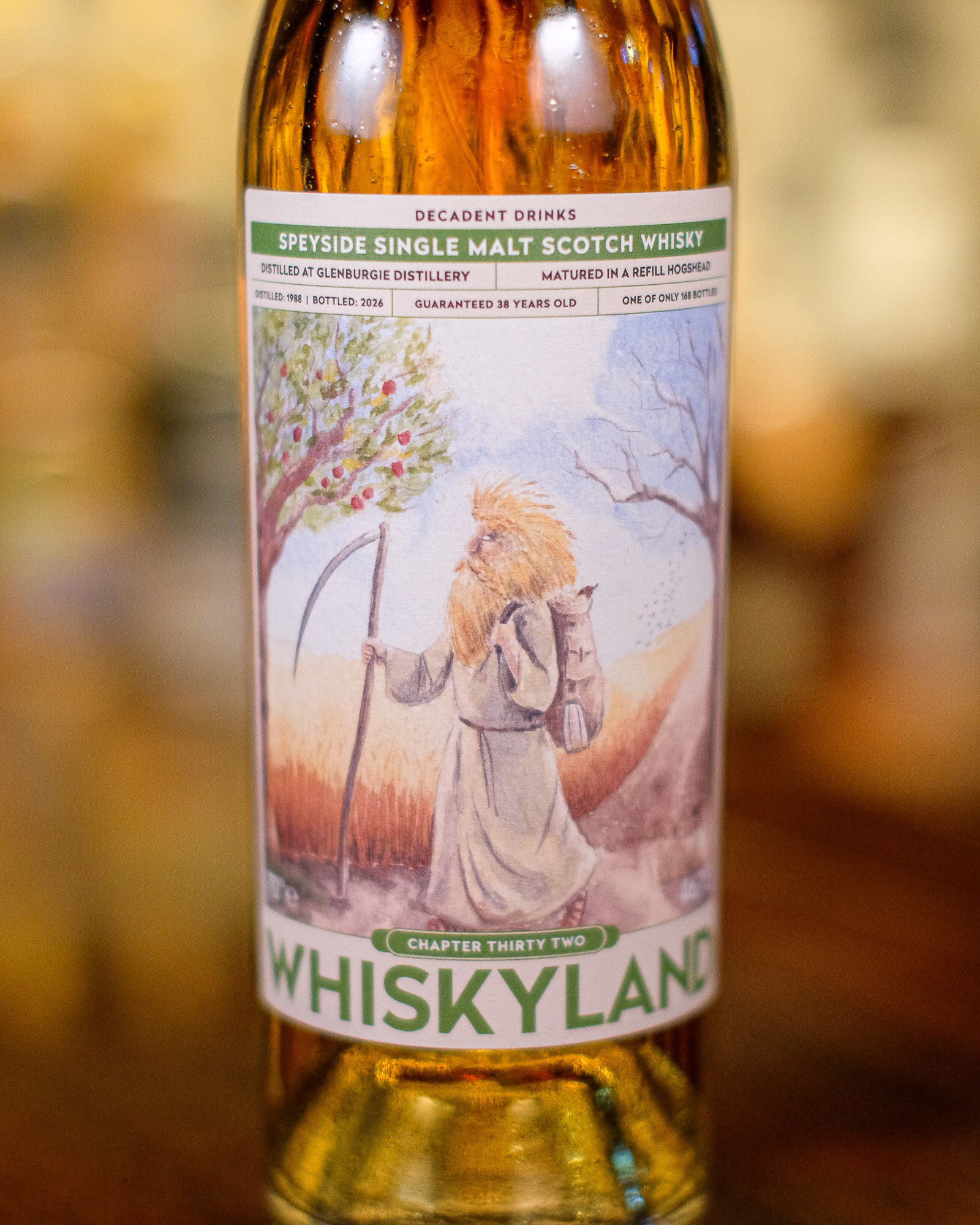 Glenburgie 1988/2026 38YO Refill Hogshead 46.7% Decadent Drinks - Whiskyland [Chapter Thirty Two]