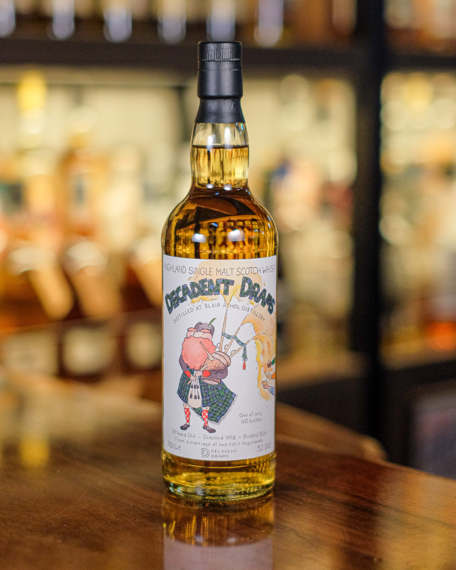 Blair Athol 1998/2026 28YO 52.8% Decadent Drinks - Decadent Drams