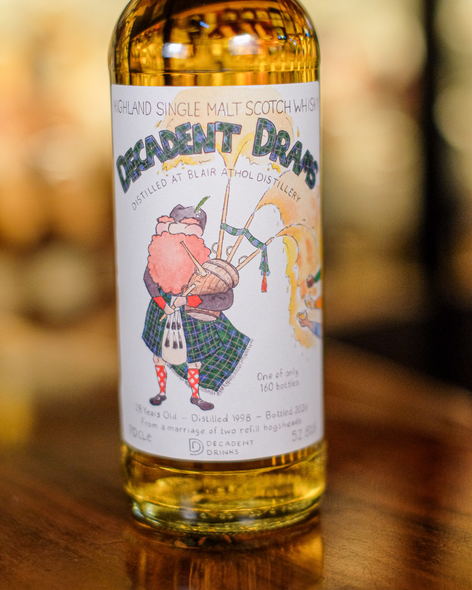 Blair Athol 1998/2026 28YO 52.8% Decadent Drinks - Decadent Drams