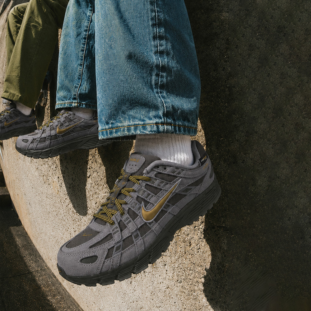 Nike P-6000 Premium Cordura 男鞋 灰黑卡其色 緩震 復古 運動 休閒鞋 IH0946-201