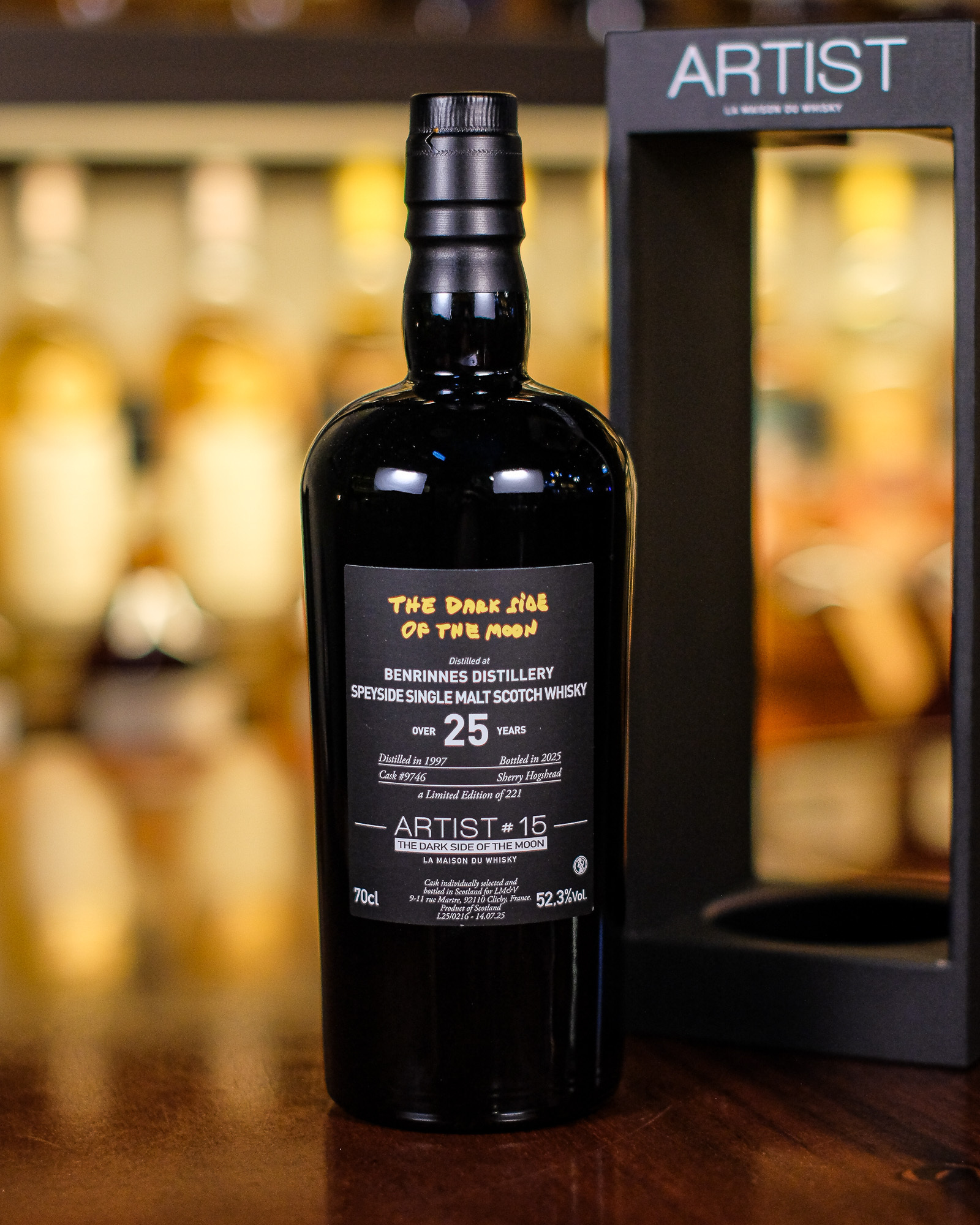 Benrinnes 1997/2025 25YO 47.3% LMDW Artist #15 The Dark Side of the Moon