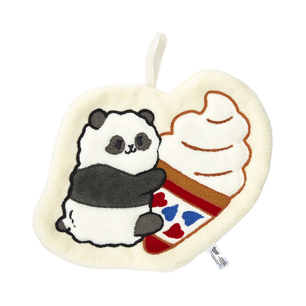 Panda Friends Hong Kong Food Collection: Jia Jia Hug Ice Cream Hand Towel