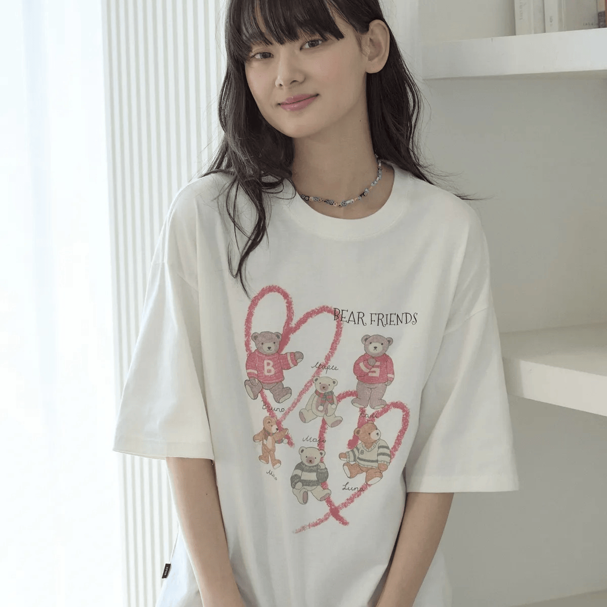 CPGN STUDIO｜DTP Bear Friends T-shirt [2 colors] CP259
