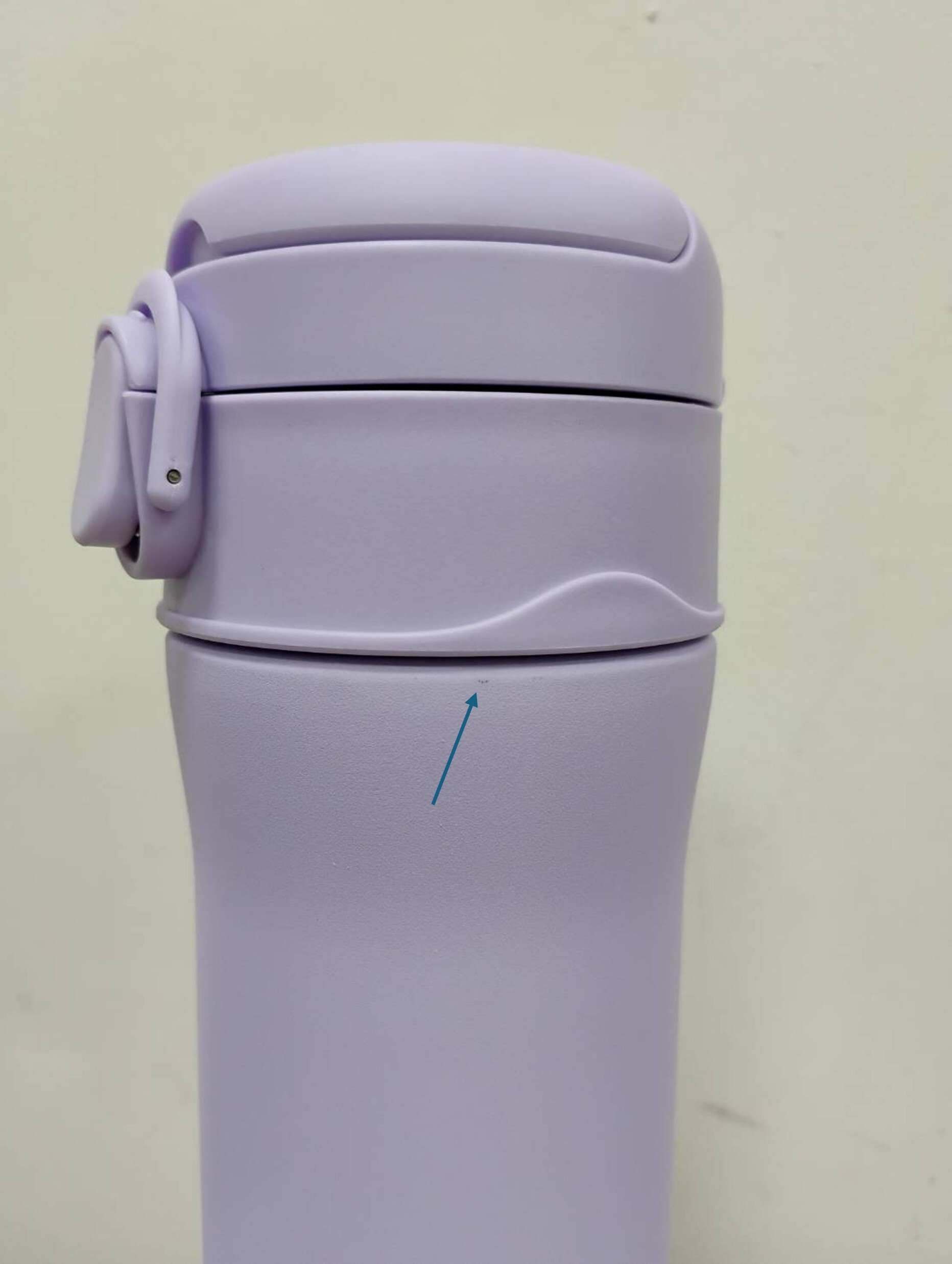 【福利瑕疵品售出，概不退換】芯動彈跳杯PLUS-M (500ML / 700ML) 紫羅蘭