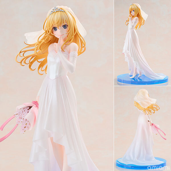 預訂7月  Good Smile Company 四月是你的謊言 宮園薰 結婚禮服Ver G.S.Collection Your Lie in April Kaori Miyazono: Wedding Dress Ver. 1/7 Complete Figure Pre-order