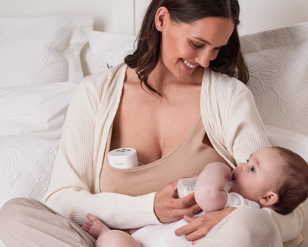 擠奶器推薦|2026電動擠乳器 Momcozy S9 Pro M5 穿戴式免手持