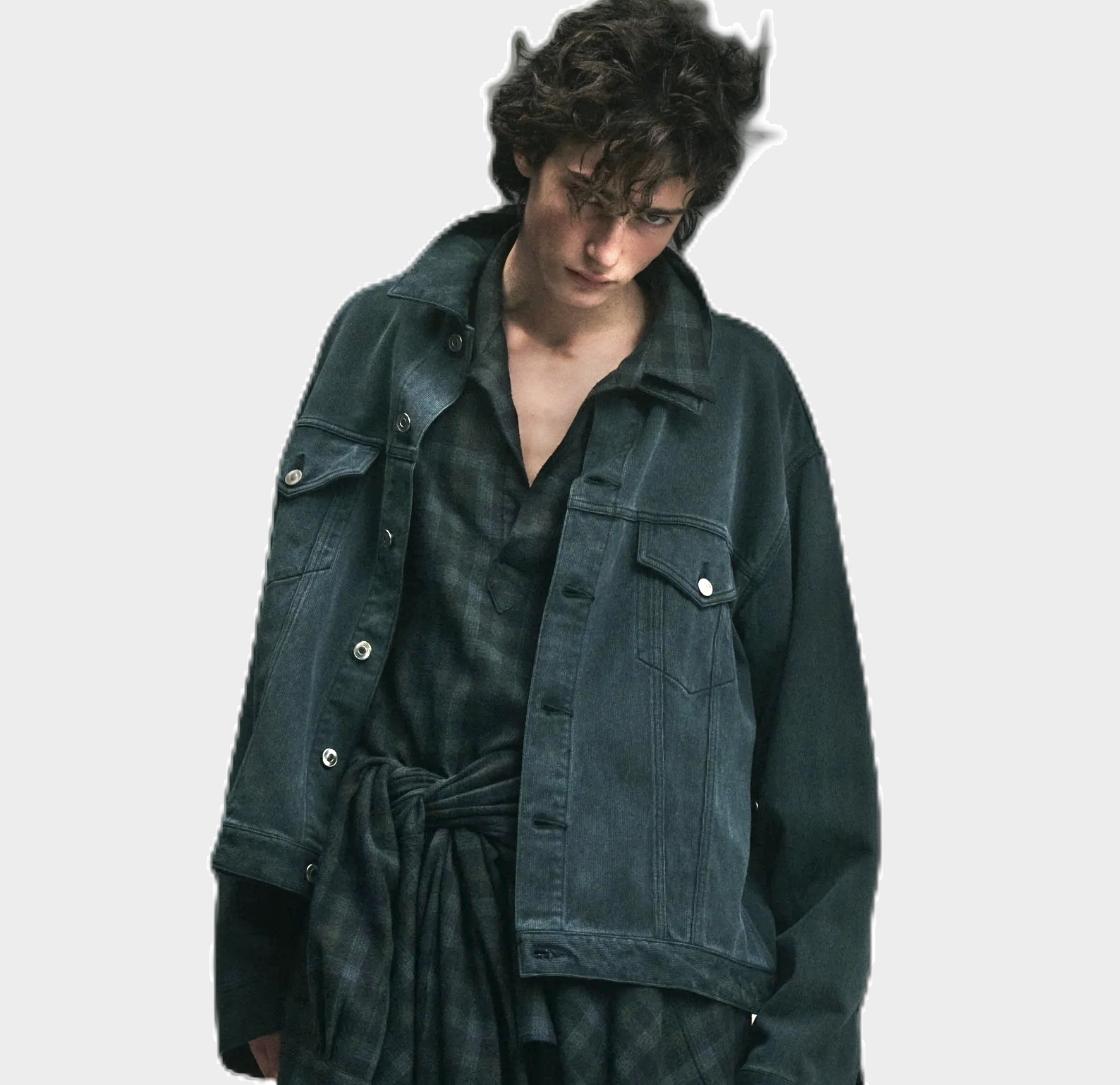 LAST PCS: A.PRESSE 2026 WASHED SILK COTTON PIQUE 3RD TYPE JACKET (26AAP-01-69) - PRE ORDER ITEM (預訂中)