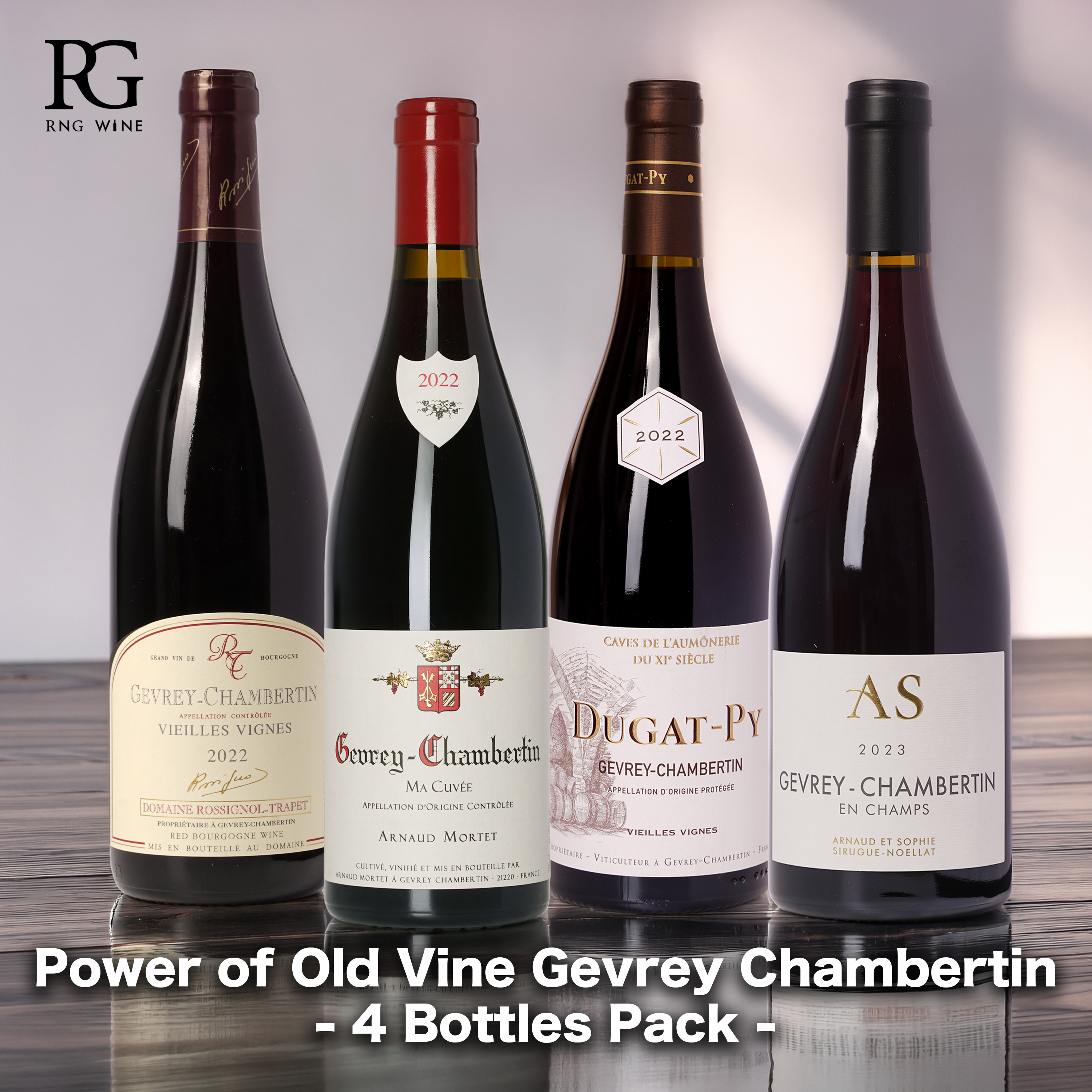 Power of Old Vine Gevrey Chambertin - 4 Bottles Pack