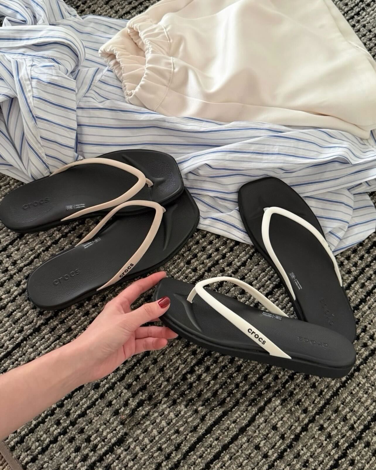 Crocs Miami Two Tone Flip 拖鞋 夾腳拖 防水 2色