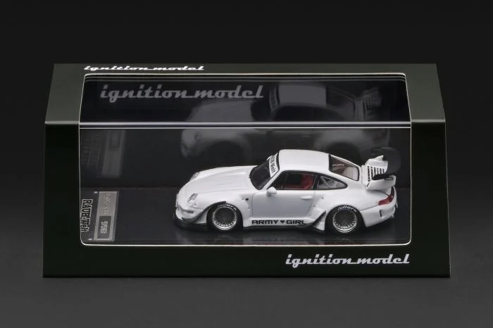預訂PreOrder - Ignition Model 1:64 RWB 993 White Metallic