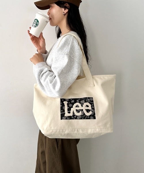 Lee / Bandana print logo tote bag