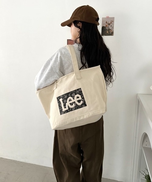 Lee / Bandana print logo tote bag
