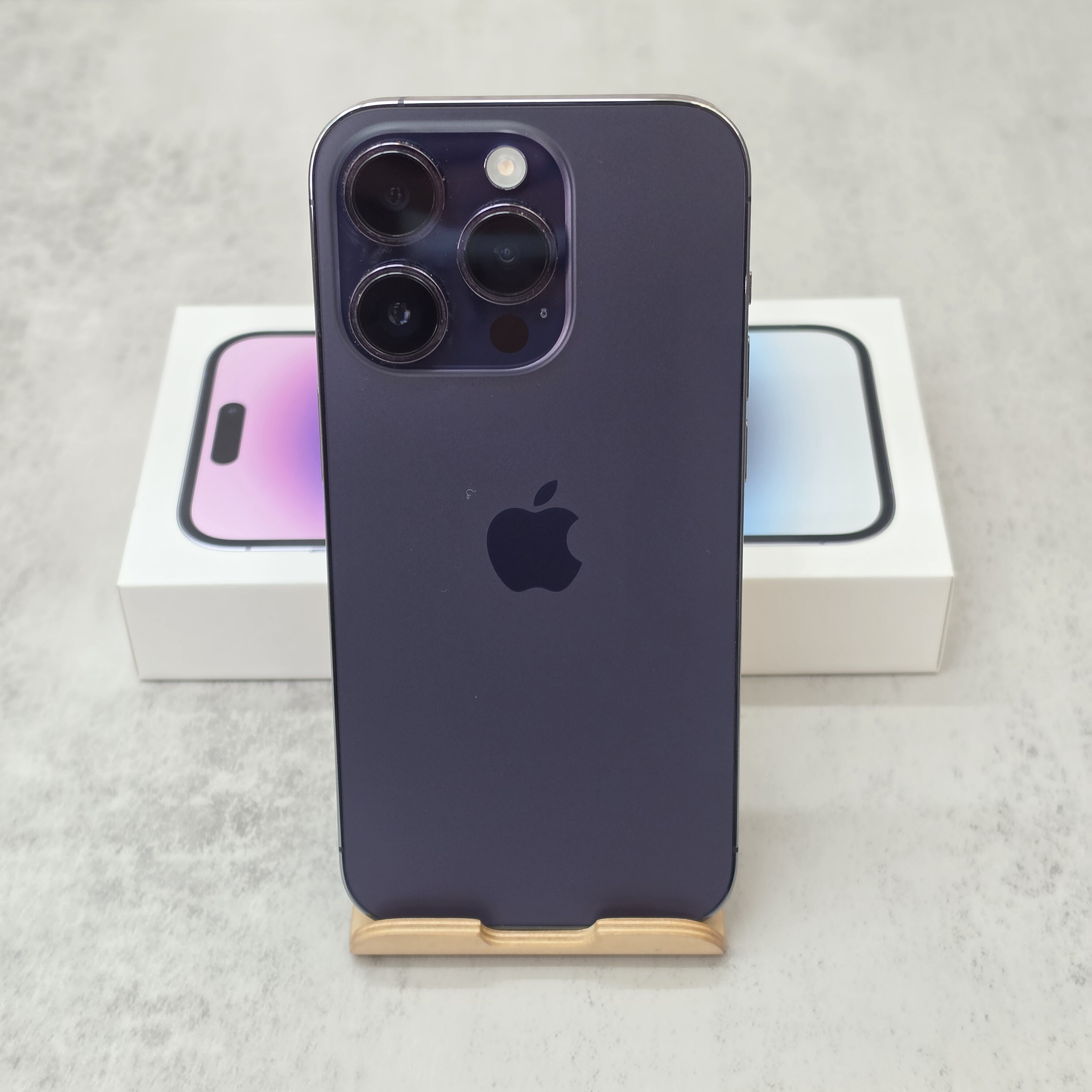 【二手】iPhone 14 Pro 128G  紫色 此系列贈 MOZTECH 太空艙行動電源
