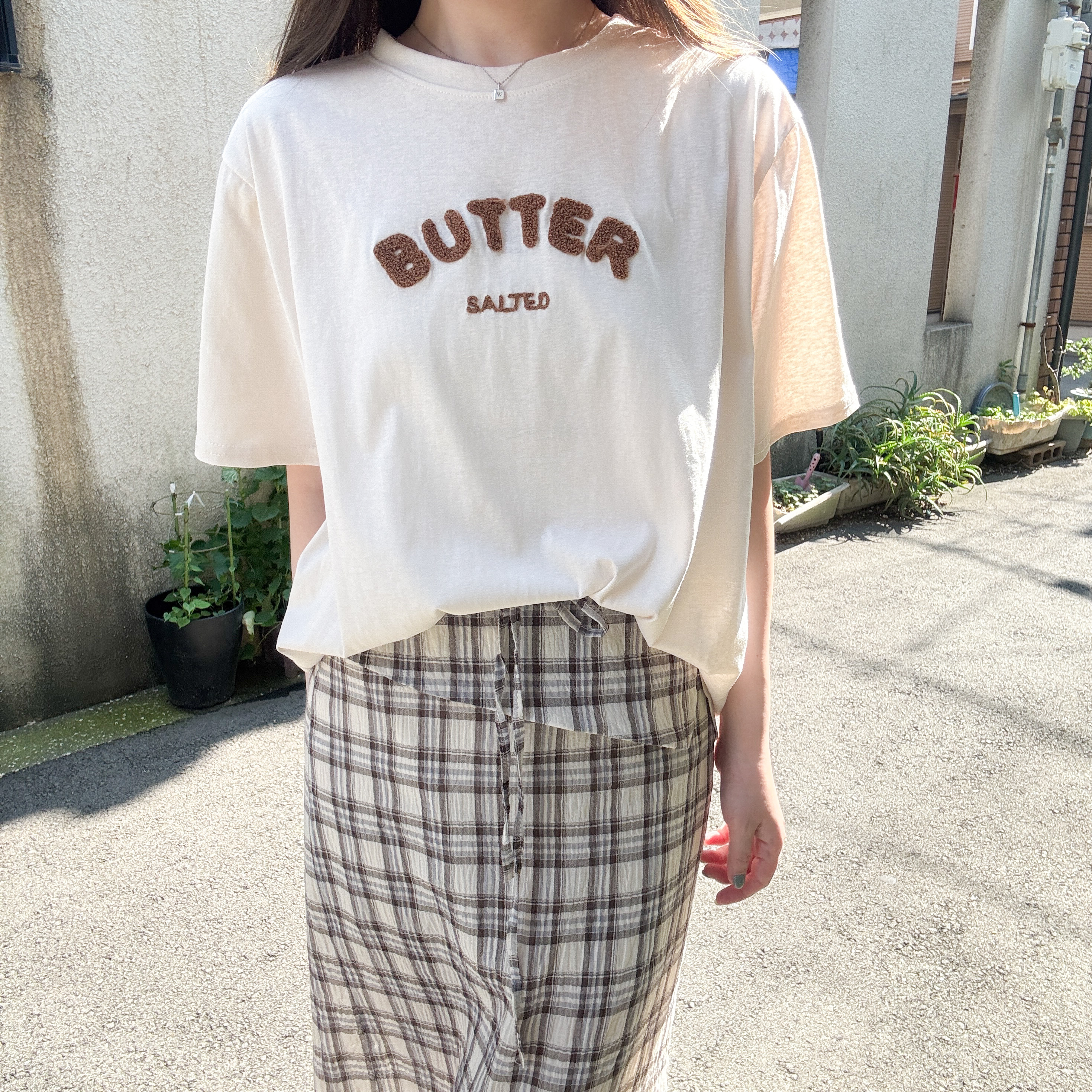 羊羔毛 butter tee