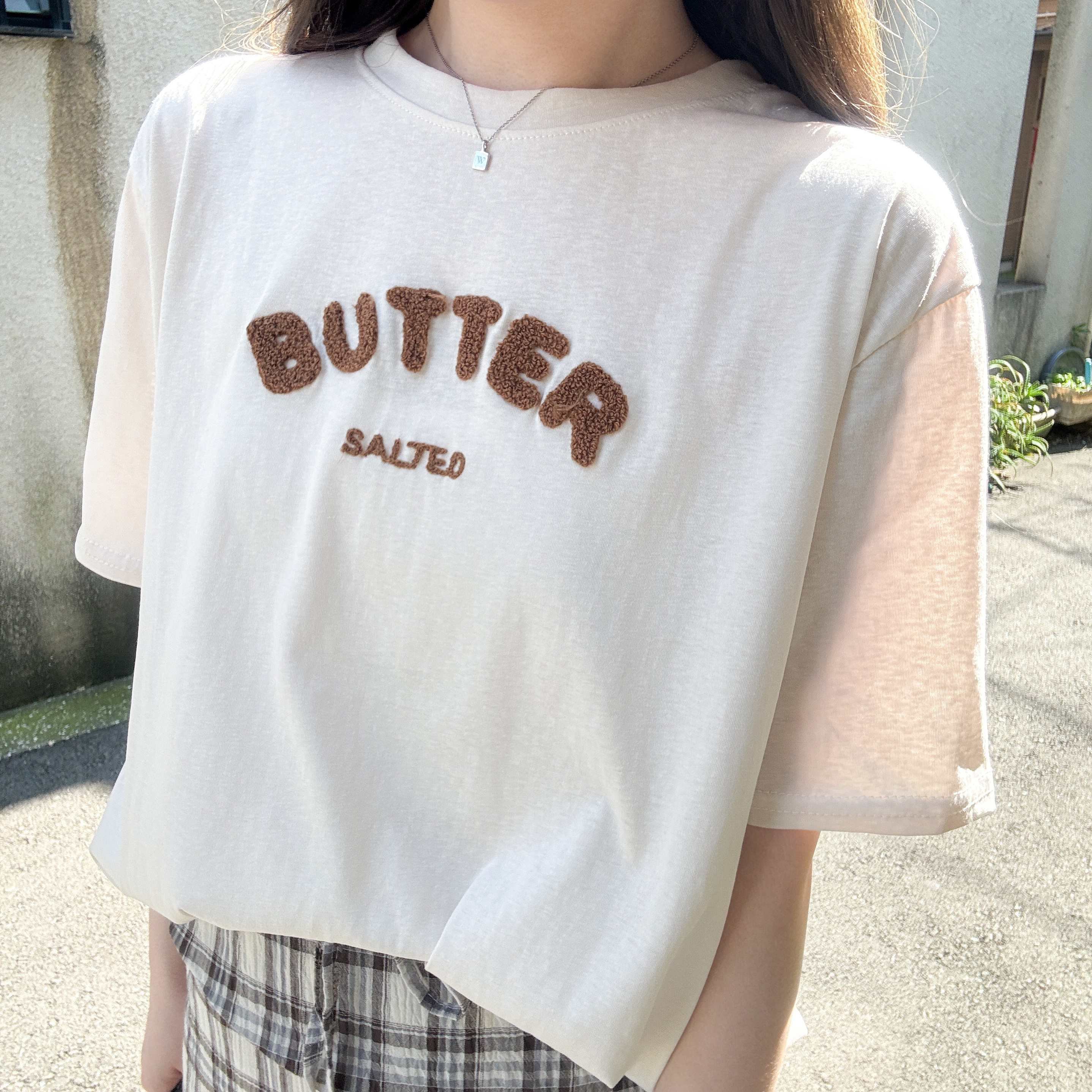 羊羔毛 butter tee