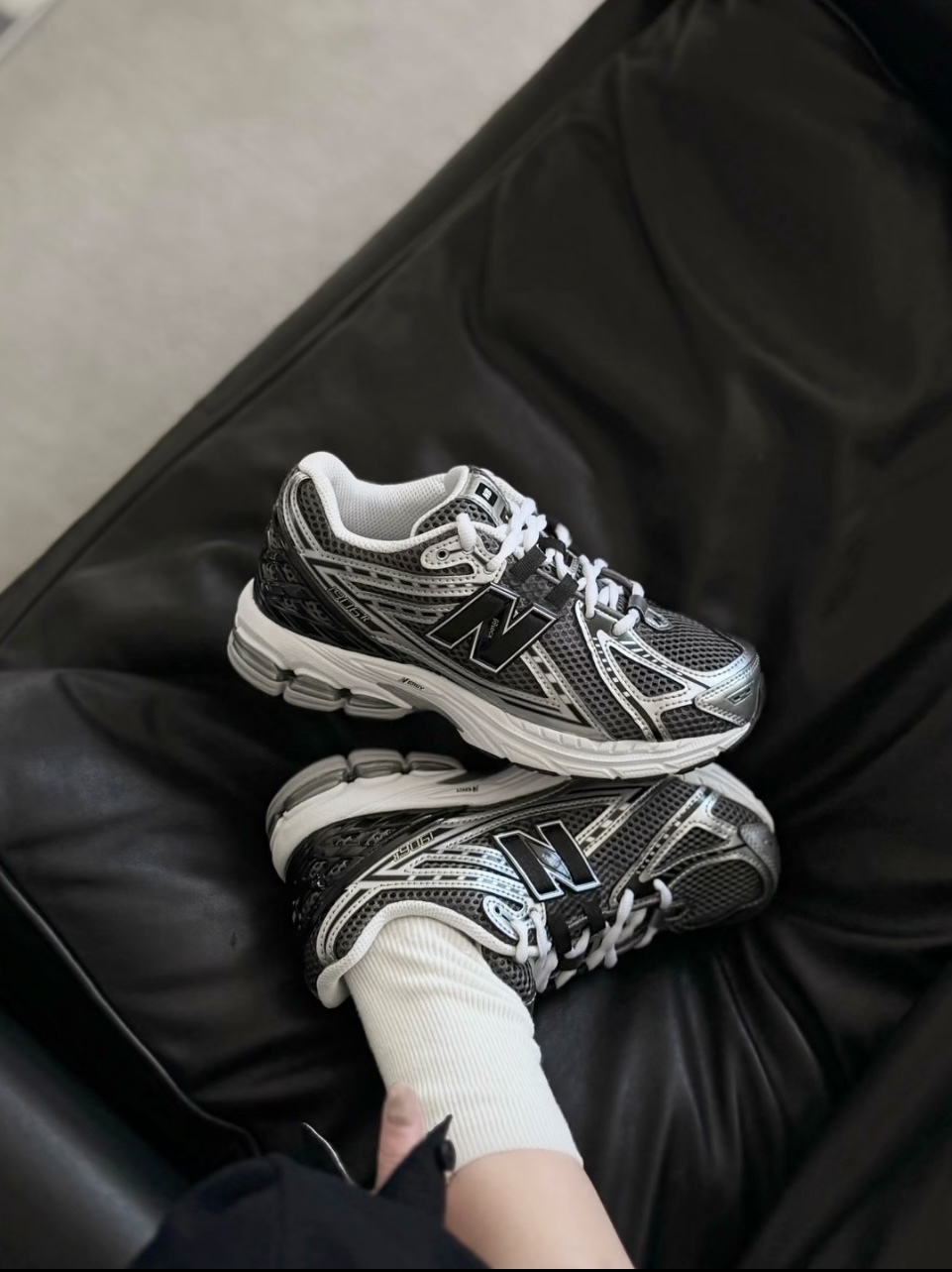 代購-NEW BALANCE NB 1906R 復古Y2K 銀黑 男女同款 U1906RCG