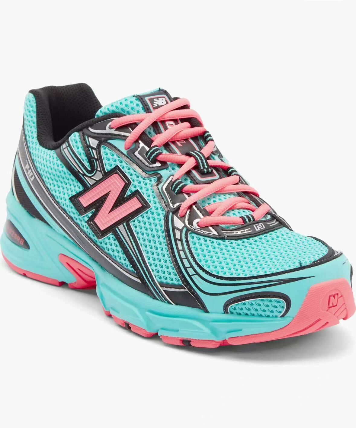 【預購】 H070378 New Balance 男女同款740波鞋 (藍配粉色)