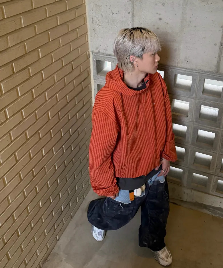 < 國外限定 >Dickies  泡泡紗 連帽防風外套 格紋 輕薄 風衣 夾克