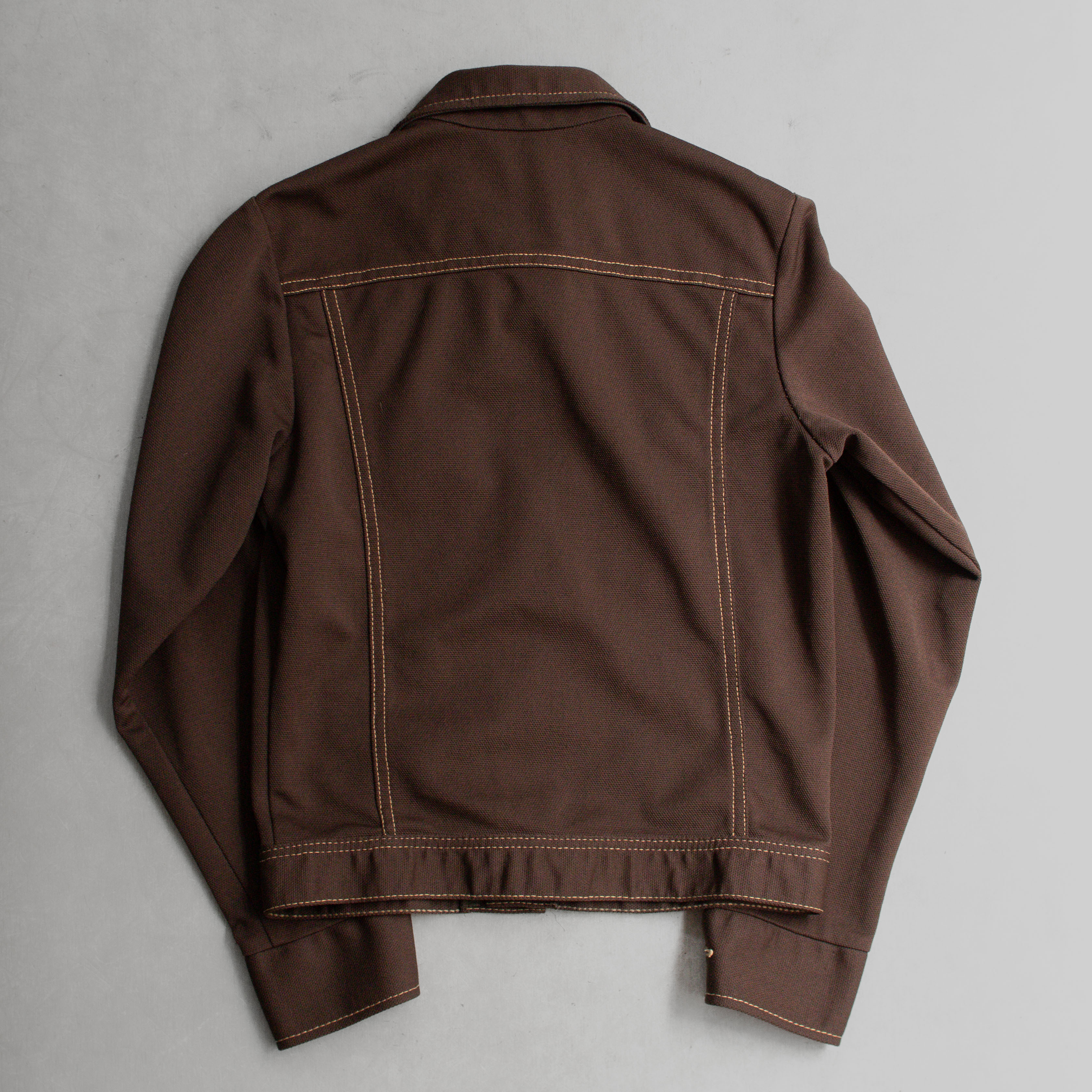 70S FARAH WESTERN LEISURE JACKET 美國製 咖啡色 西部 箭領 休閒 外套