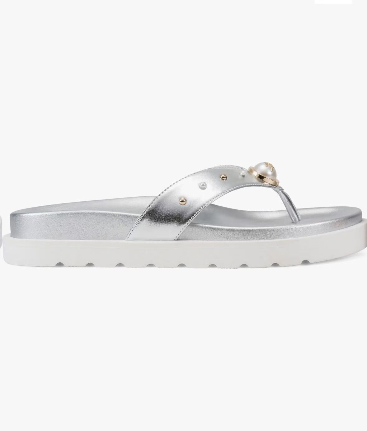 【預購】 H070384  KARL LAGERFELD PARIS Hayze 女裝涼拖 (銀色)