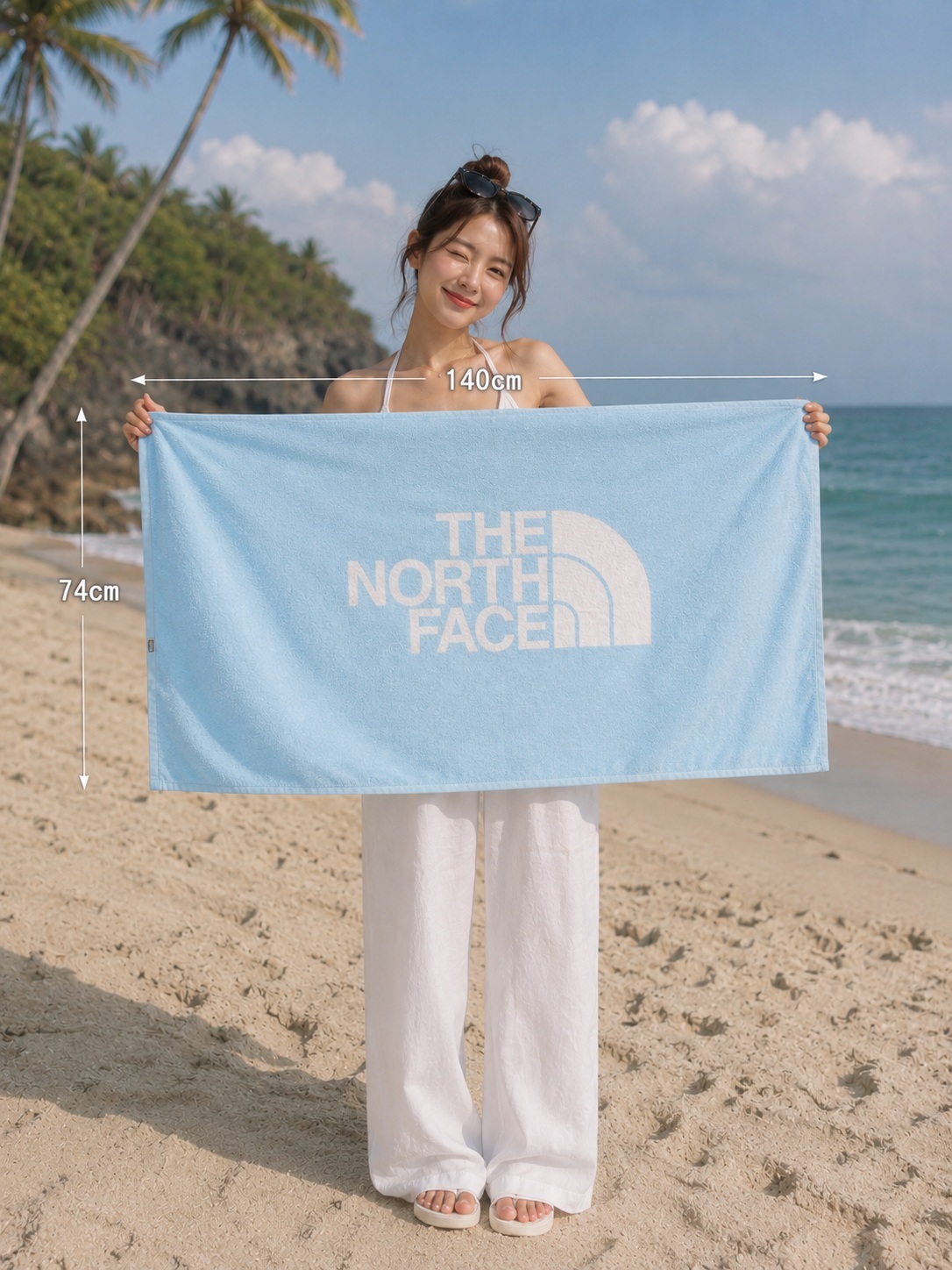 【預購】The North Face 浴巾 海灘巾 韓國北臉