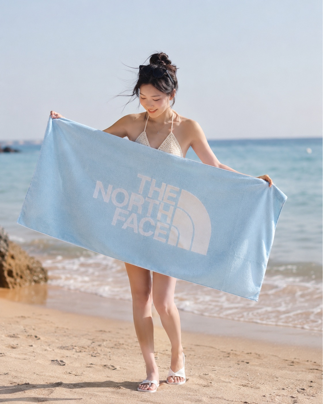 【預購】The North Face 浴巾 海灘巾 韓國北臉