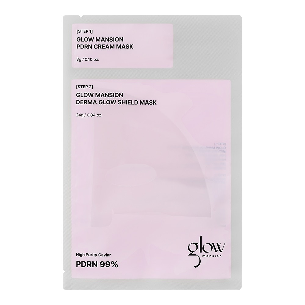 Glow Mansion 水光修復面膜 Derma Glow Shield Mask (4片)