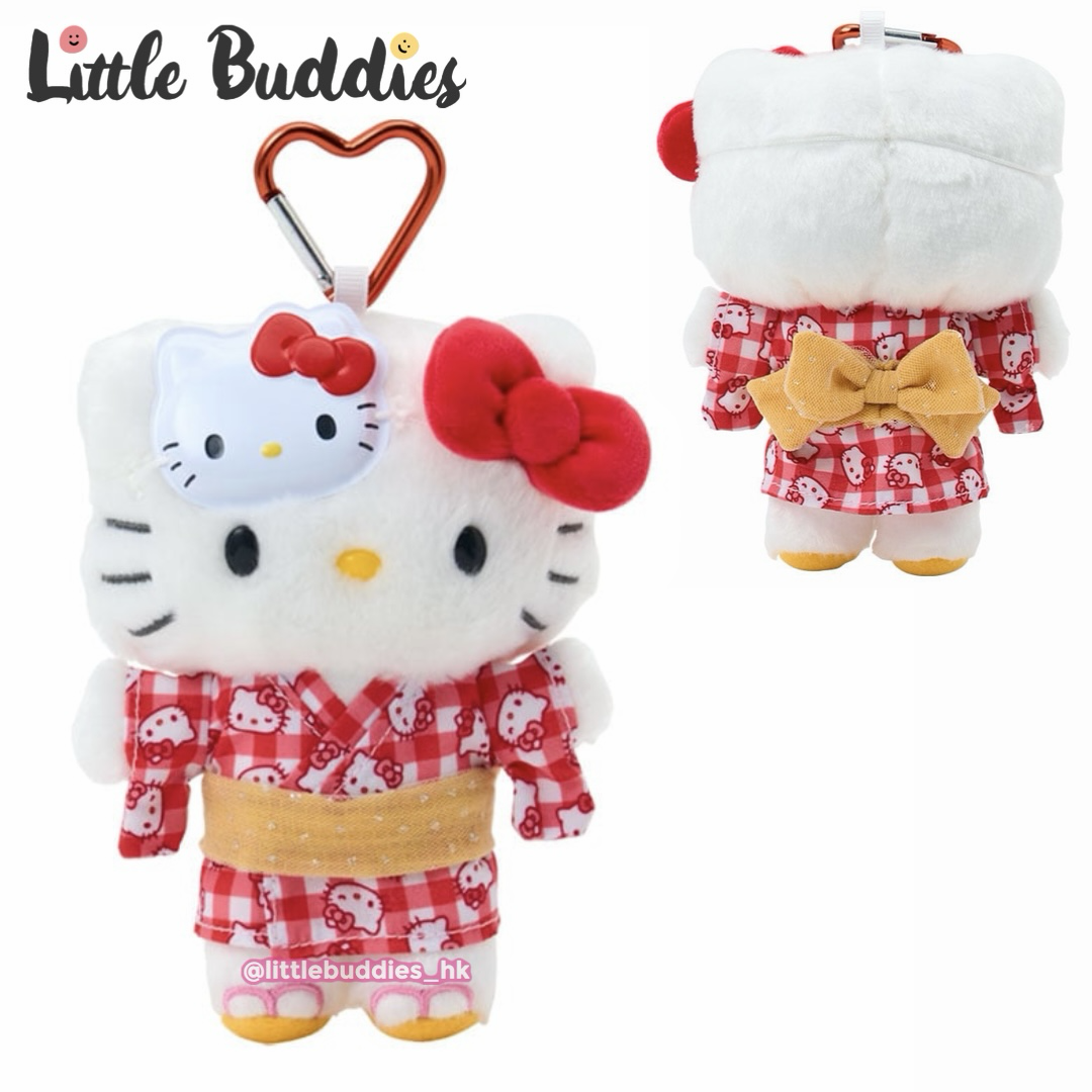 日本 Sanrio 夏祭造型系列 第二彈 面具浴衣公仔匙扣