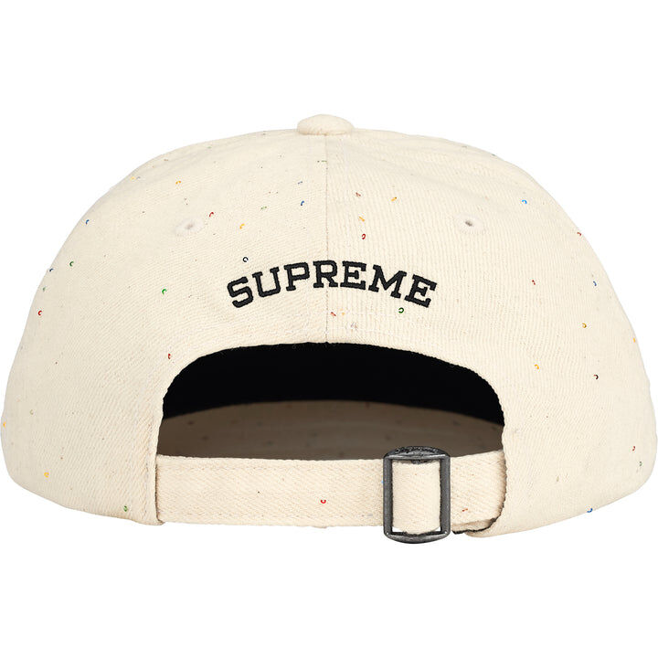 【Supreme】0704 WEEK 19發售 Sequin Denim Classic Logo 6-Panel