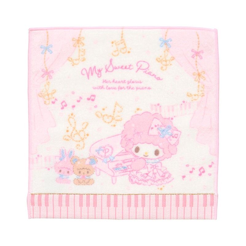 日本 Sanrio My Sweet Piano 生日 鋼琴演奏會設計系列 毛巾