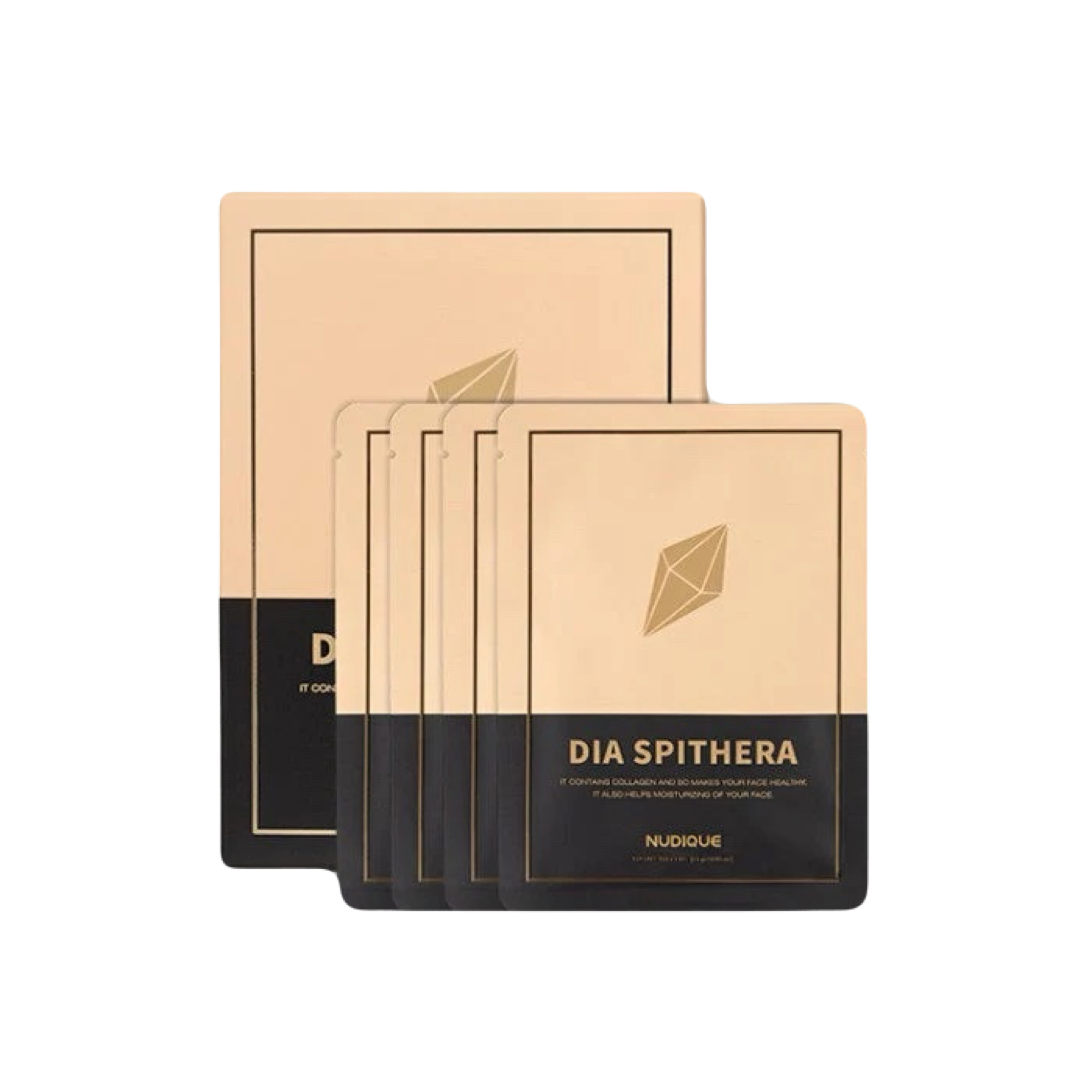 NUDIQUE 膠原蛋白面膜 SPITHERA COLLAGEN MASK (4片/盒) (EXP:2028.11)
