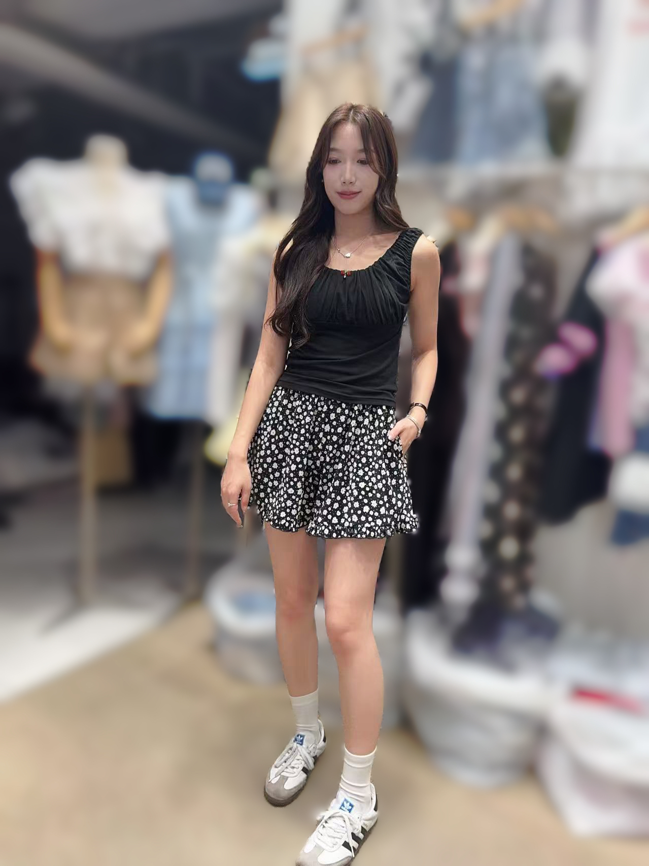 VS11 口袋全橡筋褲 腰26-53 HIP54-70 長15 $499