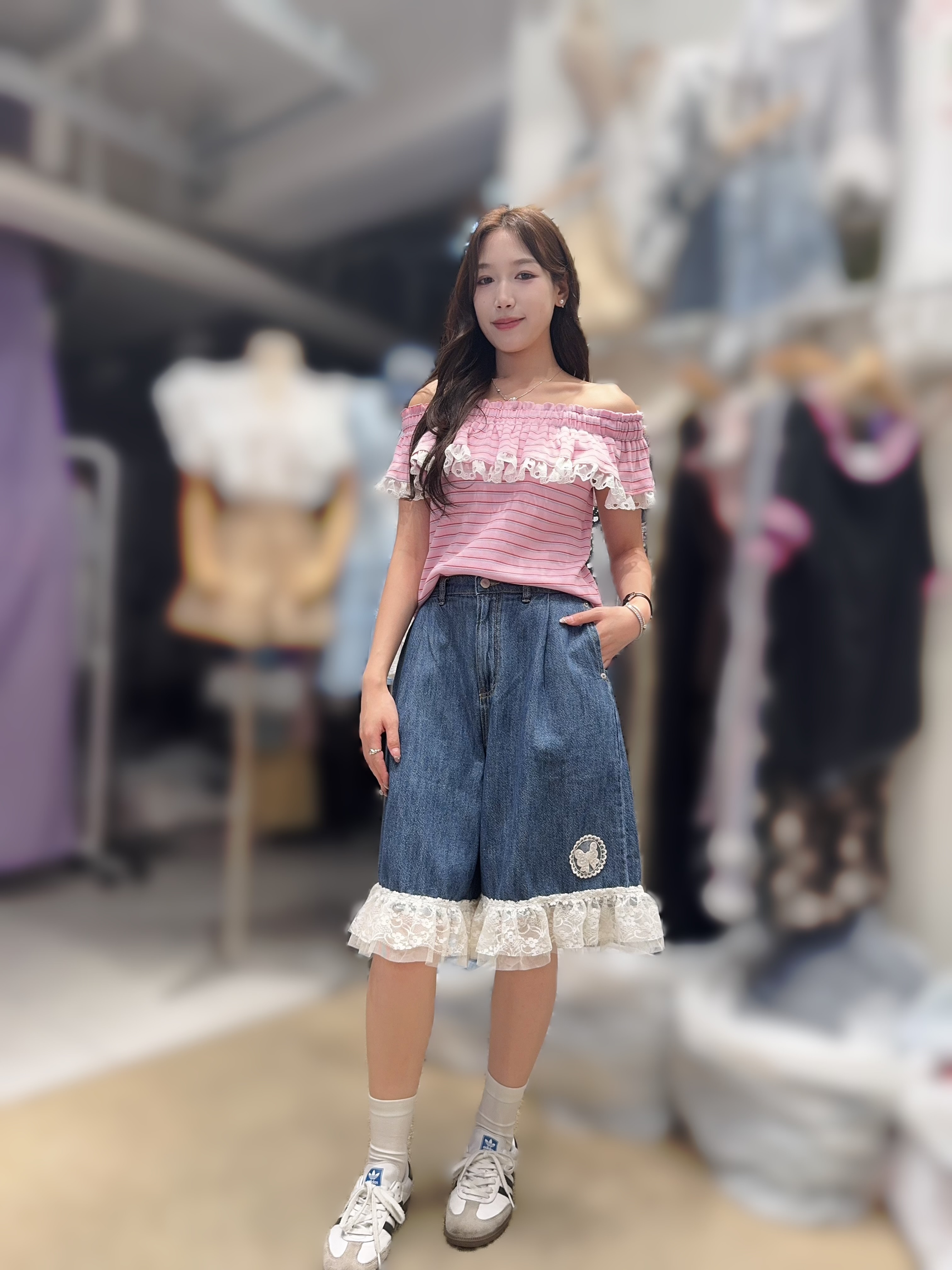 VS84後橡筋腰28-34 HIP48 長24 $469