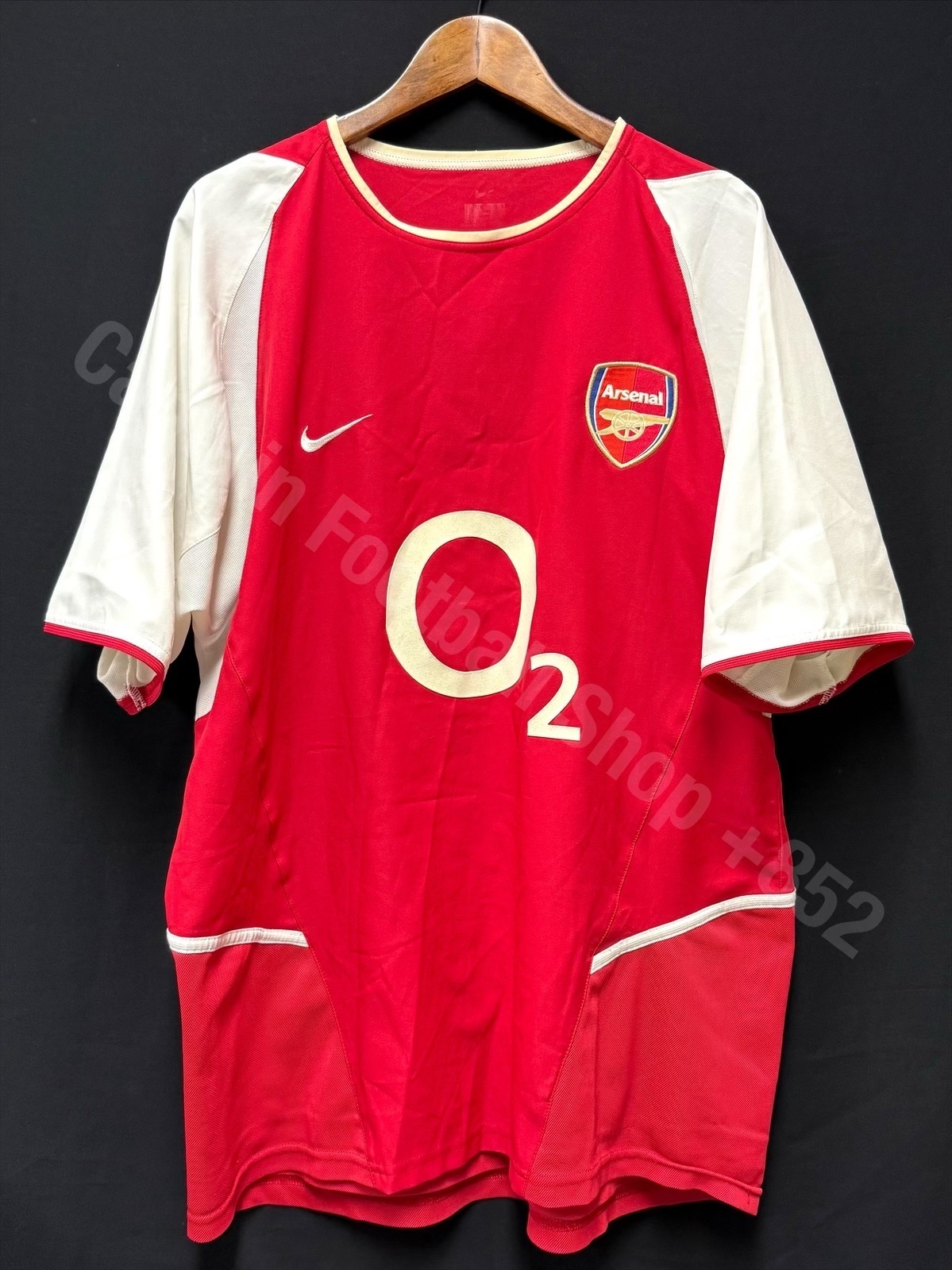 Arsenal 2002-2004 Nike Home Shirt #10 BERGKAMP