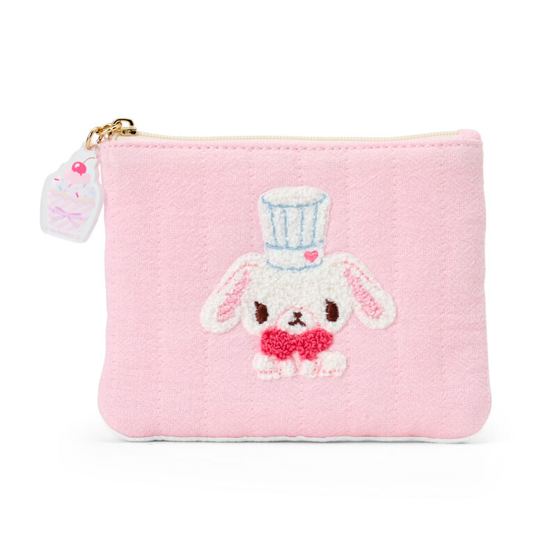 日本 Sanrio Sugar Bunnies 蜜糖邦尼 Love Sweets 車線刺繡系列 拉鍊小物紙巾袋