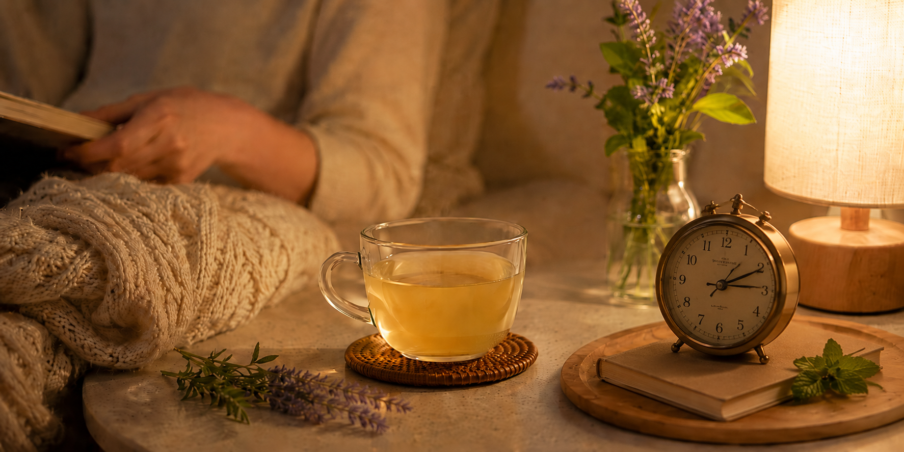 悠哉花巷清新草本茶情境