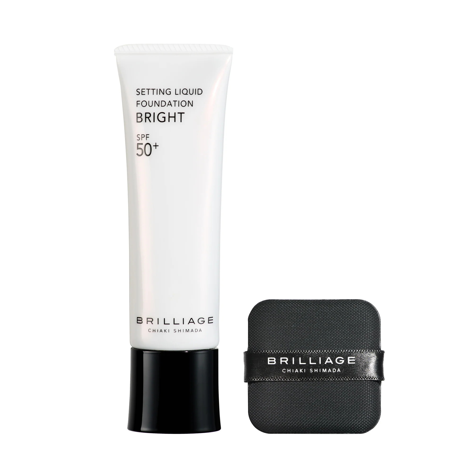 BRILLIAGE Setting Liquid Foundation Bright SPF50+ PA++++ 定妝亮澤粉底液 附粉撲