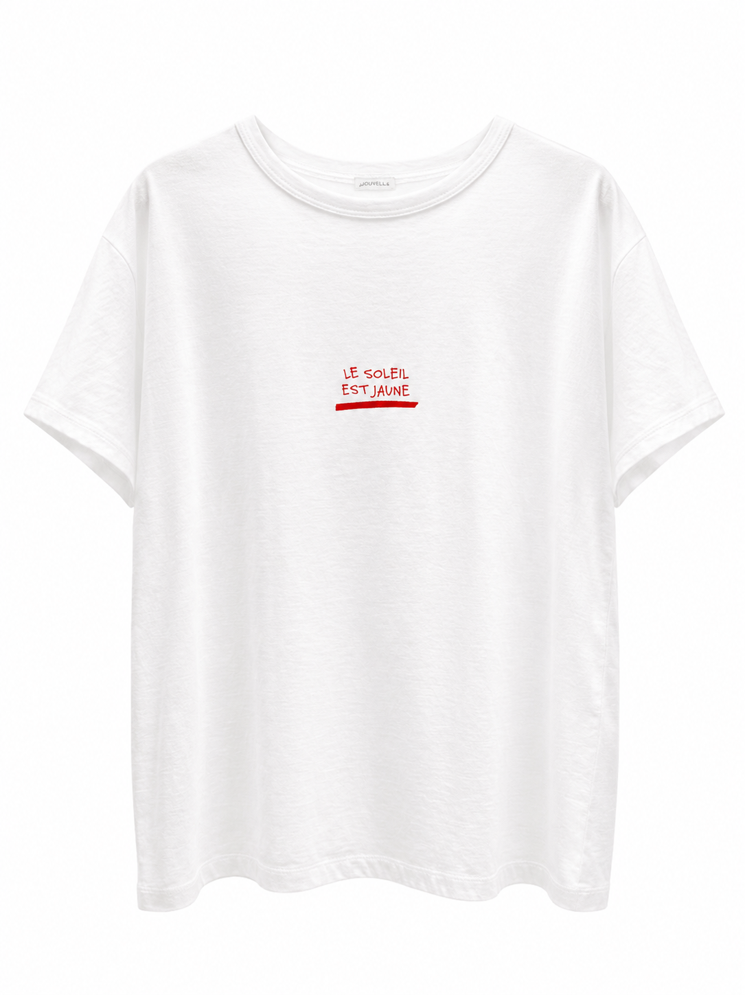 法式字母棉T-shirt