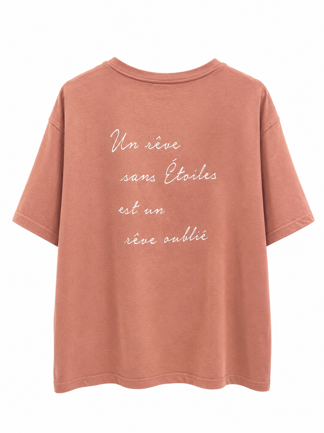 草寫字母棉T-shirt
