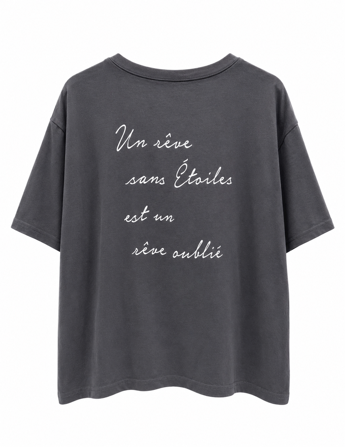 草寫字母棉T-shirt