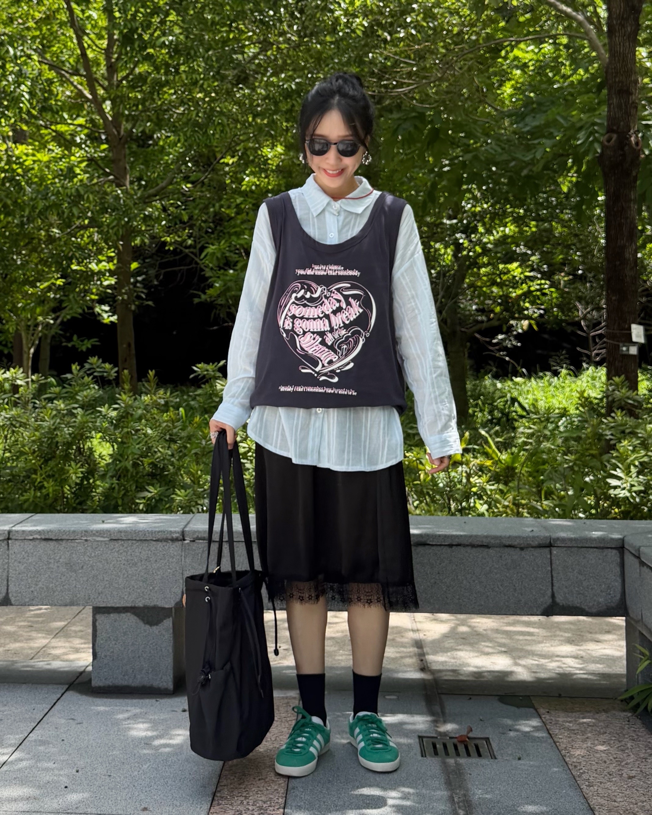 7月新品♥over size背心