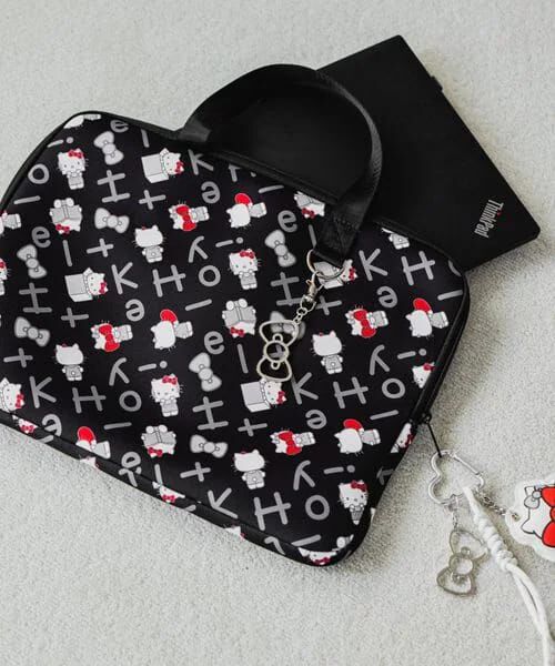 26125 Sanrio Hello Kitty 13寸 電腦包 黑色 #JP-GW26