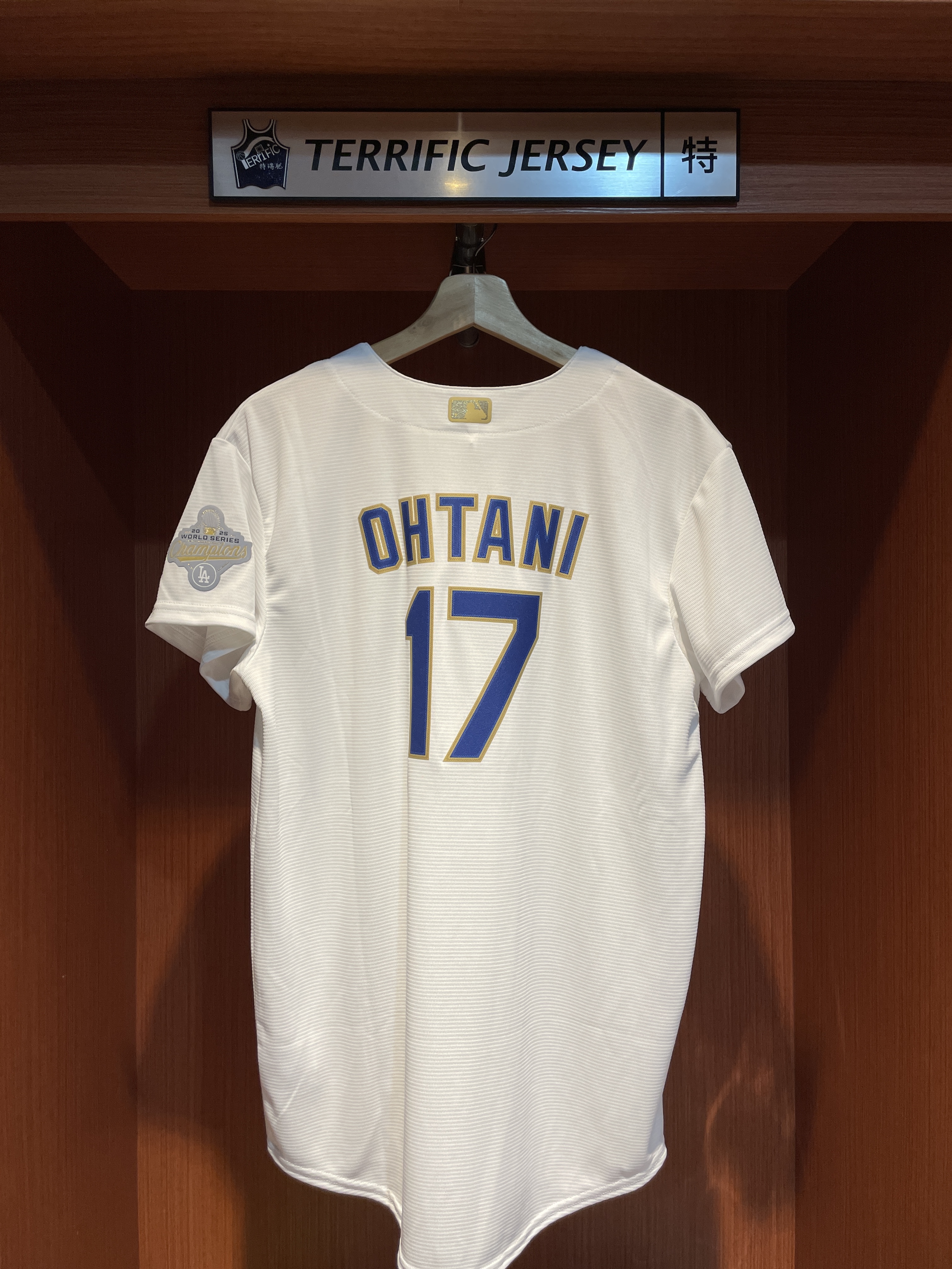 MLB球衣 Shohei Ohtani 洛杉磯道奇 冠軍 金字 開幕戰 青年版 2026 Gold Collection Nike Youth Stadium Player Name Jersey