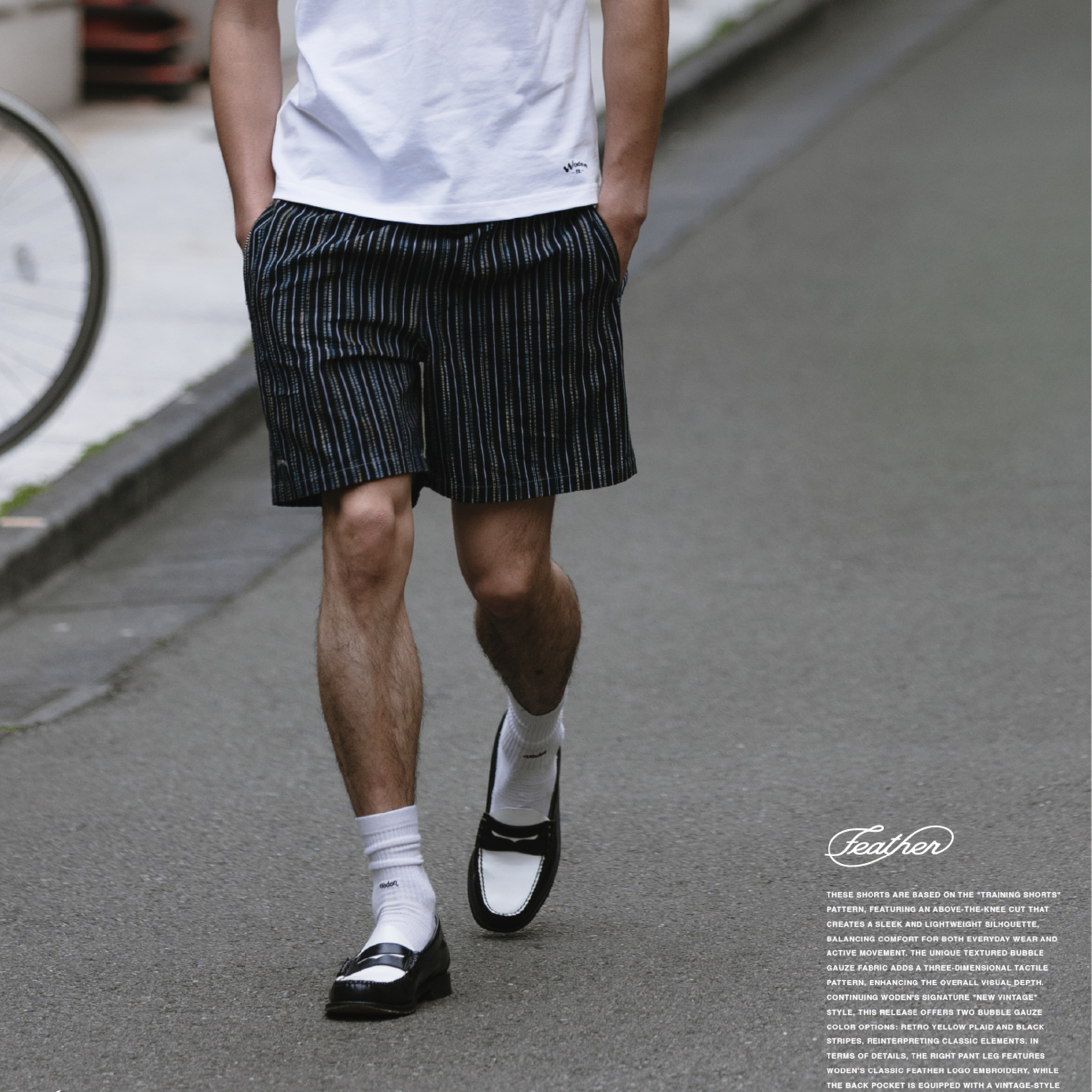 WODEN® Seersucker Shorts 泡泡紗短褲