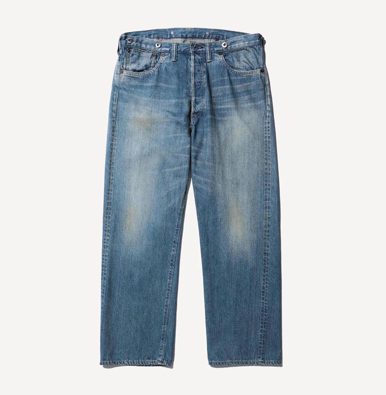 A.PRESSE 2026 A/W NO.2 WASHED DENIM PANTS (AP-4008) - PRE ORDER ITEM (預訂中)