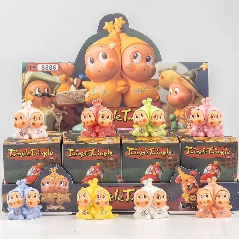 PREORDER 预购 星星人潮玩盲盒萌粒 1套12盒 款式2