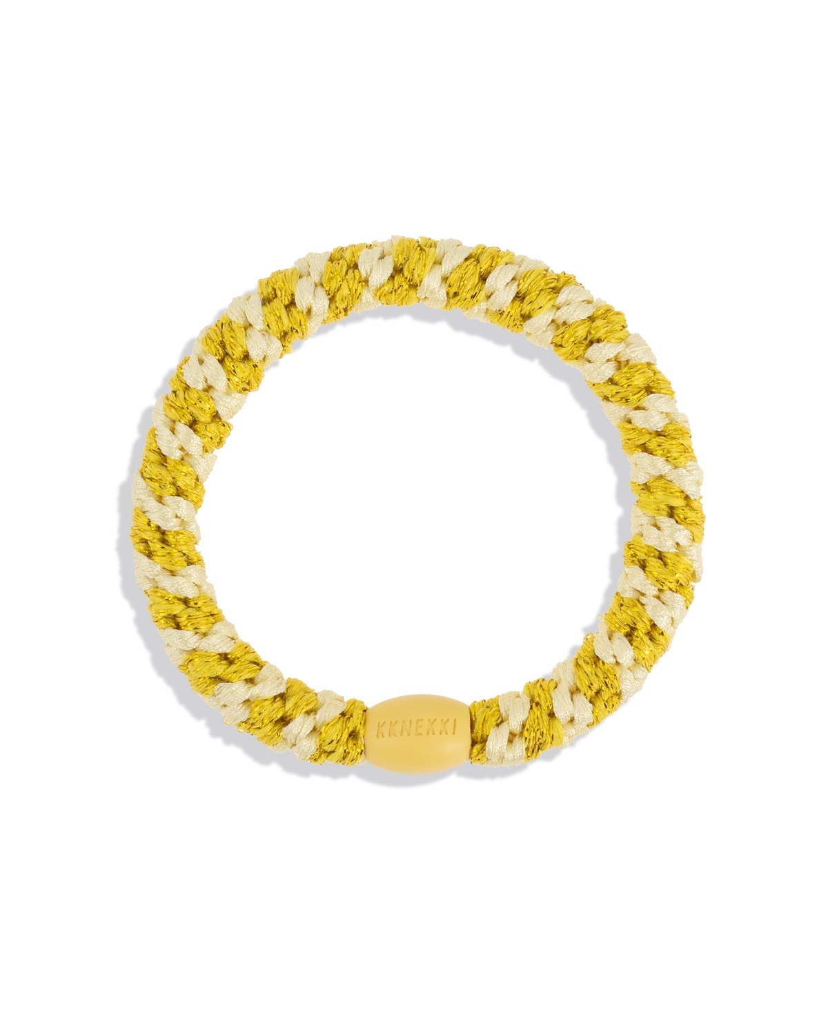LIGHT YELLOW SUN GLITTER STRIPE| KKNEKKI