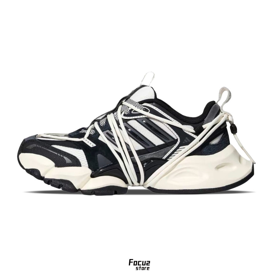 【Focus Store】預購 Adidas XLG Runner 2.0 FOS "Black White" 機甲鞋 黑白 KZ7200